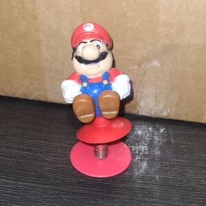 Vintage 1989 Nintendo Super Mario Bros Spring Pop-Up Figure – Retro Mario Toy
